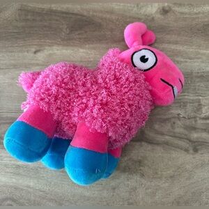 Llamar the Stuffed Llama 9" Fun Express Pink Plush Animal Fortnite